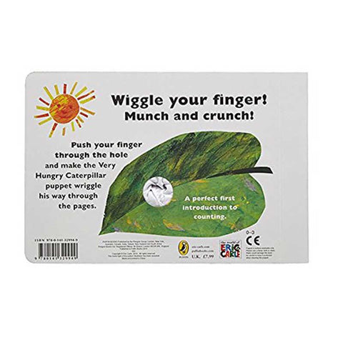 Very Hungry Caterpillar Finger Puppet Book - Postboxed